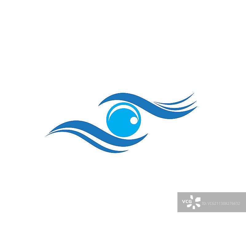 眼部护理标志设计图片素材