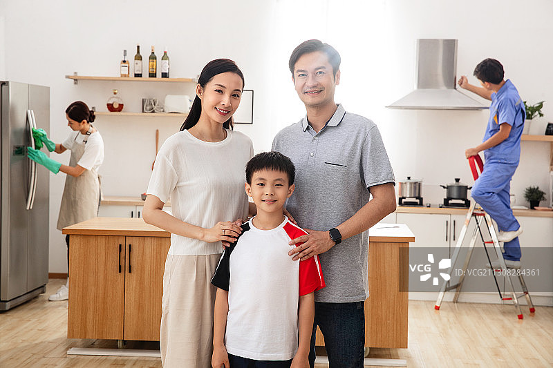 家庭保洁维修服务图片素材