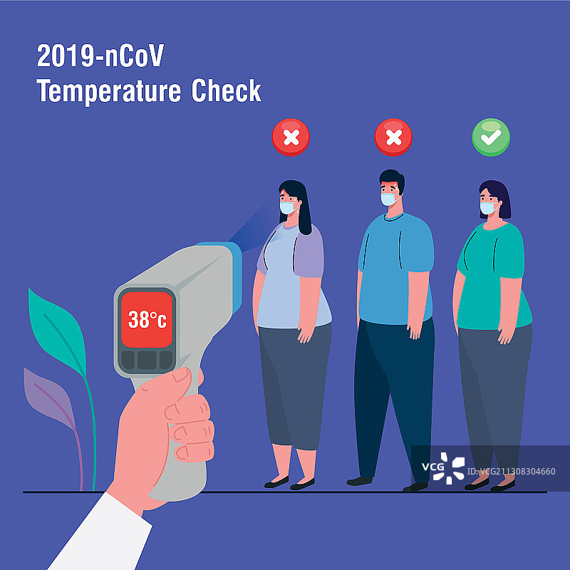 红外检测新冠病毒图片素材