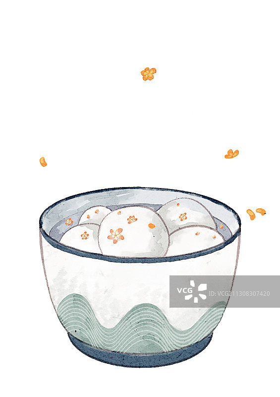 汤圆图片素材