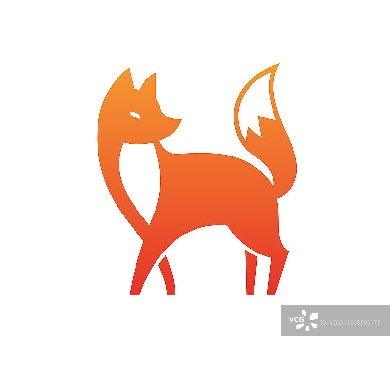 狐狸图标创意Logo概念图片素材