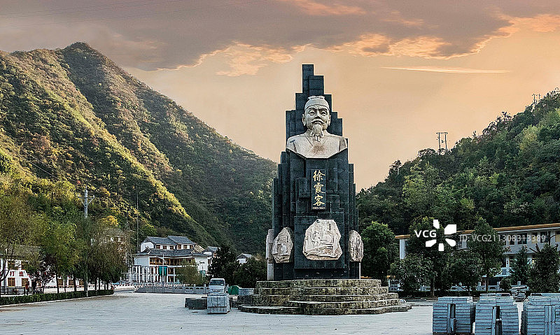 徐霞客广场图片素材