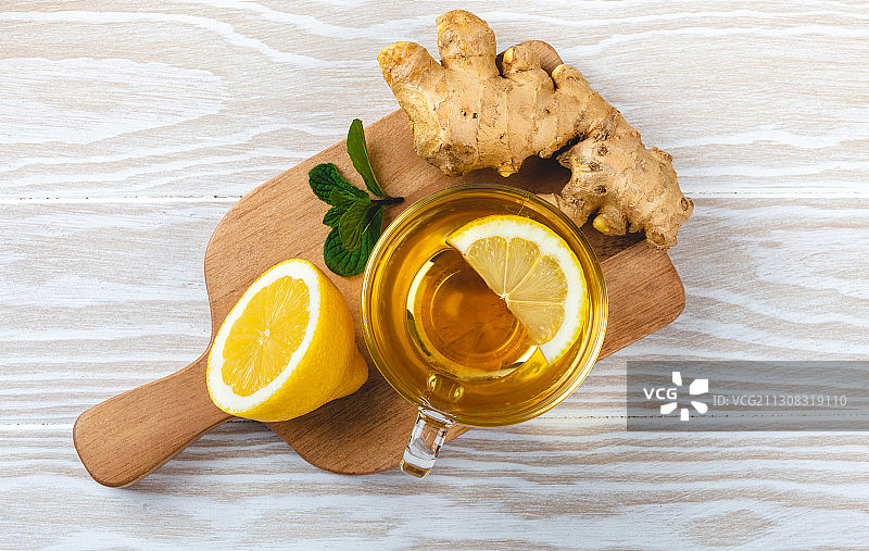 姜和生姜的特写图片素材