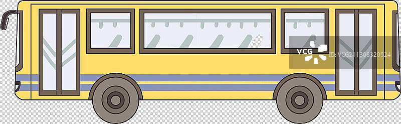 公交车元素图片素材