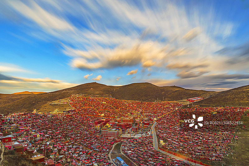 色达印象图片素材