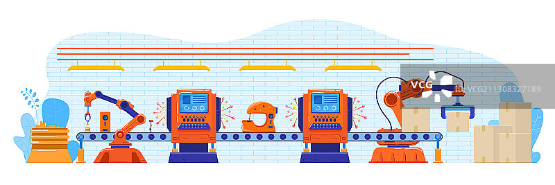 产品包装机器人图片素材