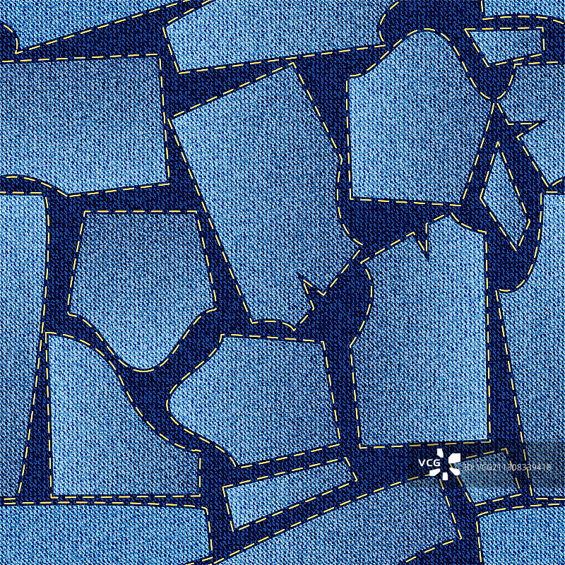 拼布纺织图案无缝绗缝图片素材