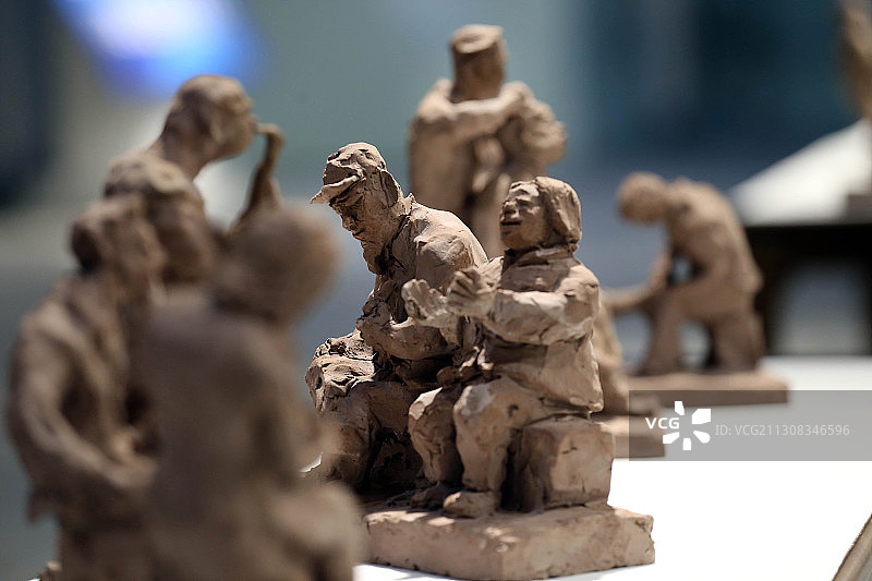 民间艺术精品描绘美丽乡村图片素材