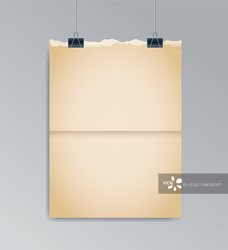 纸质文档便签金属夹图片素材