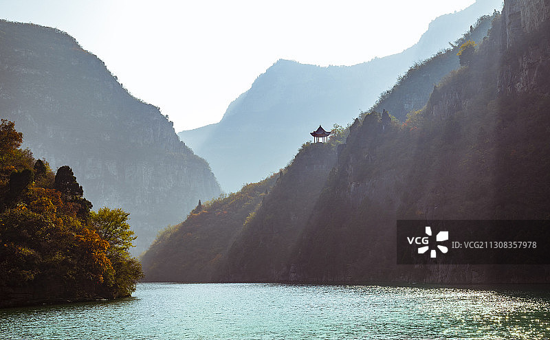 山水一程图片素材