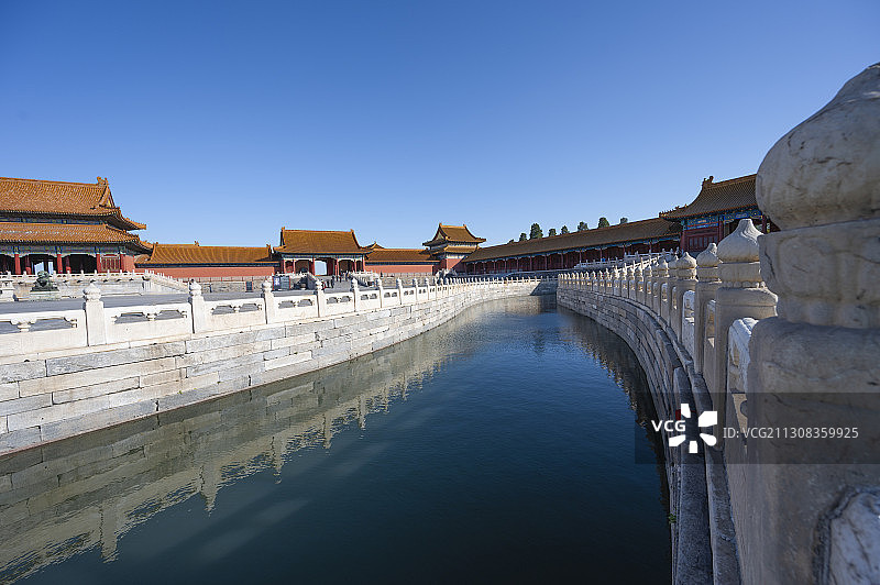 故宫的金水河3图片素材