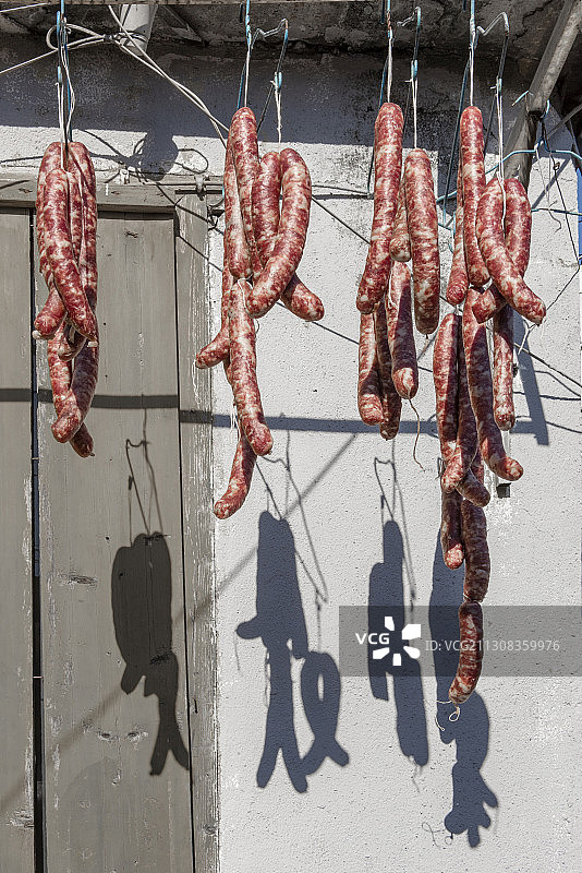 江苏省淮安市青砖古镇特色美食图片素材
