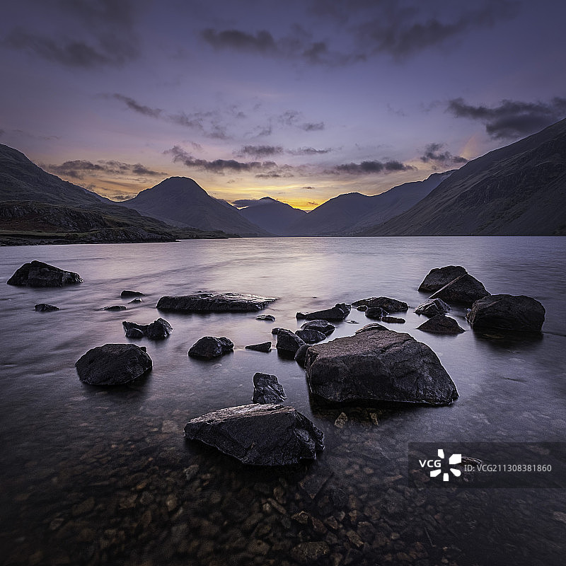 英国海景日落风光图片素材