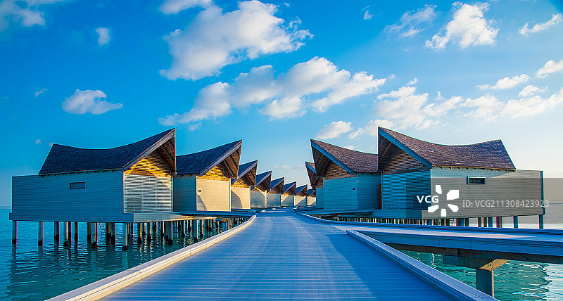 马尔代夫度假天堂图片素材