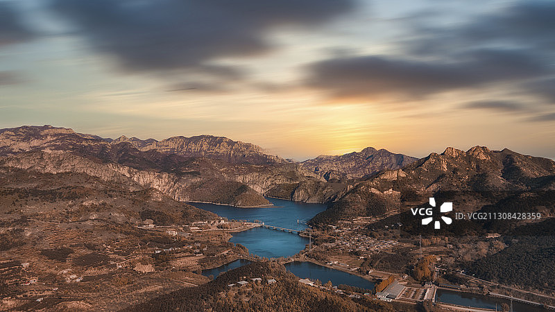 燕塞湖图片素材