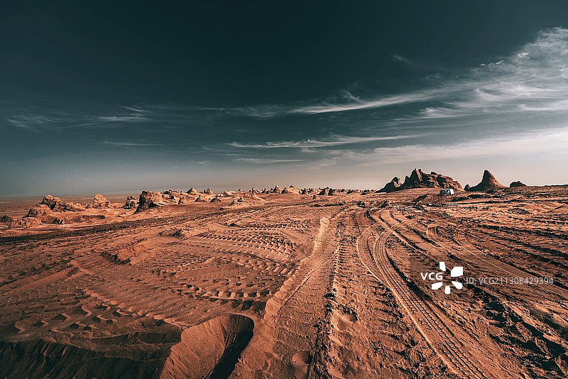 鄂博梁魔鬼城火星营地图片素材