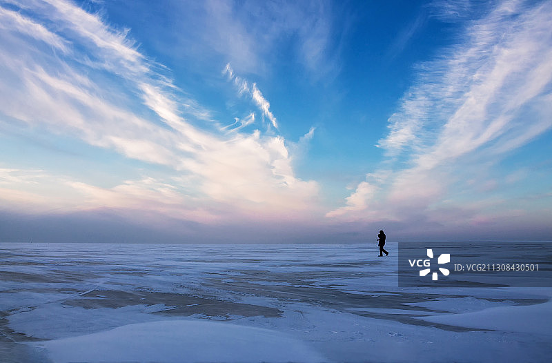 查干湖图片素材