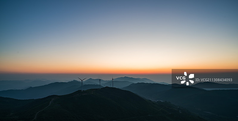 东白山全景图片素材