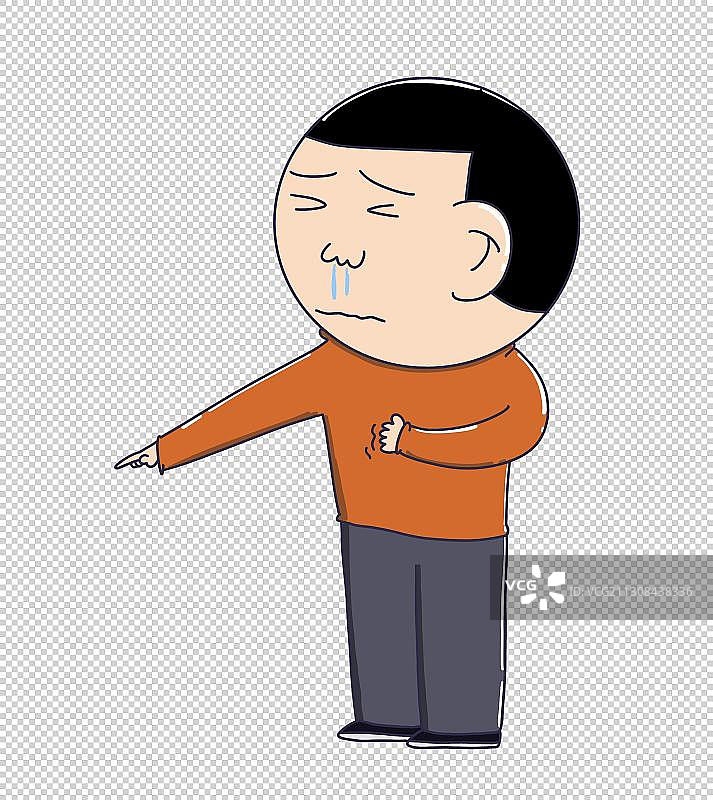 元素：感冒冷的人物图片素材