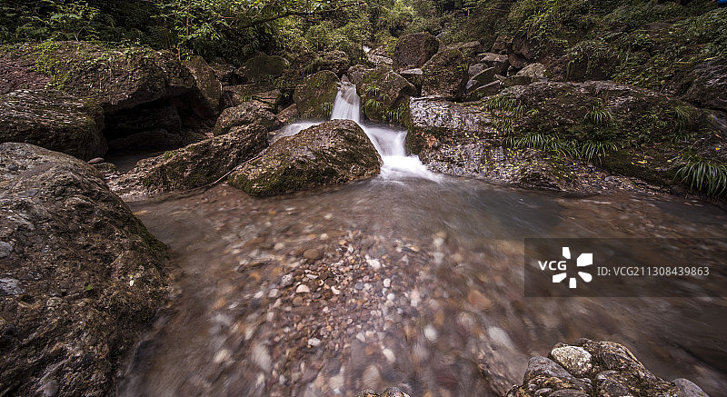 青城山后山风光图片素材