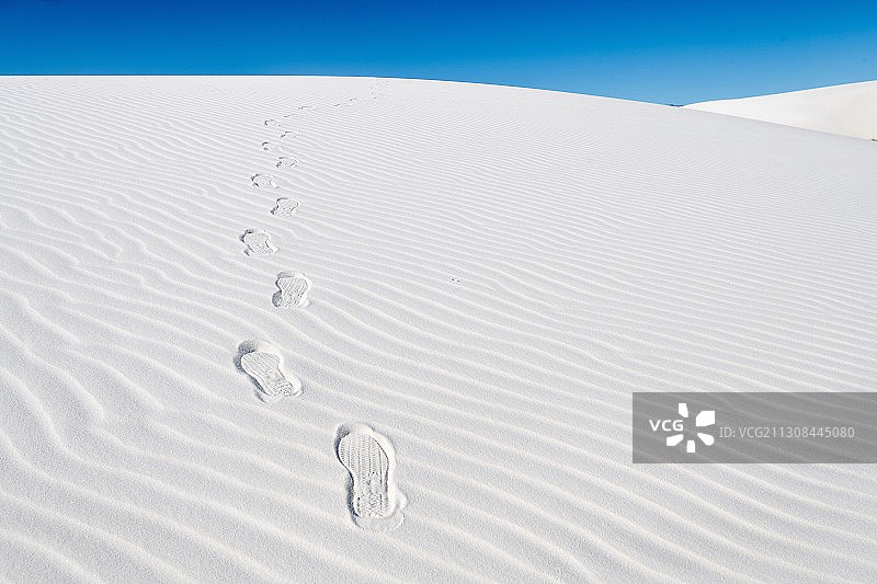 美国新墨西哥州阿尔伯克基沙丘高角度景观图片素材