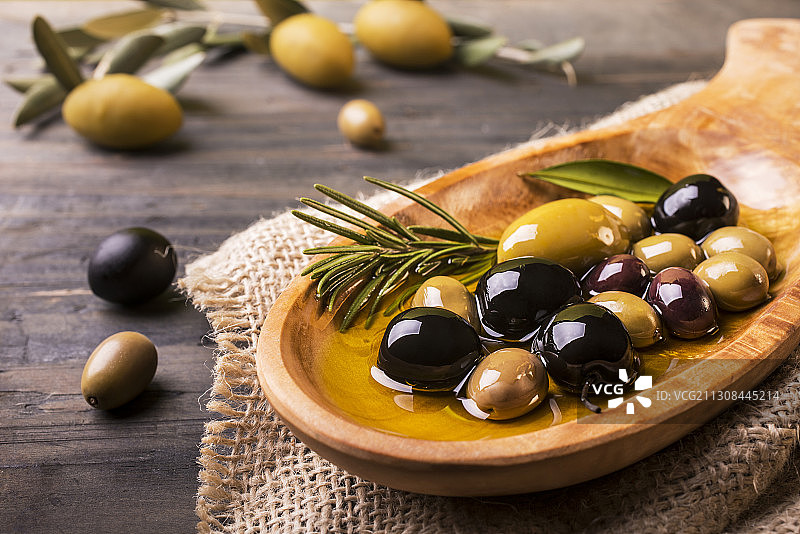 意大利橄榄特写图片素材