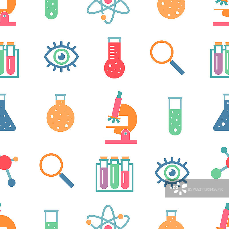 教育图标无缝图案banner图片素材