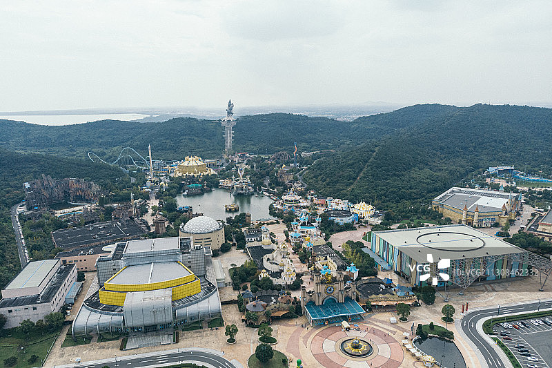 常州嬉戏谷景区图片素材