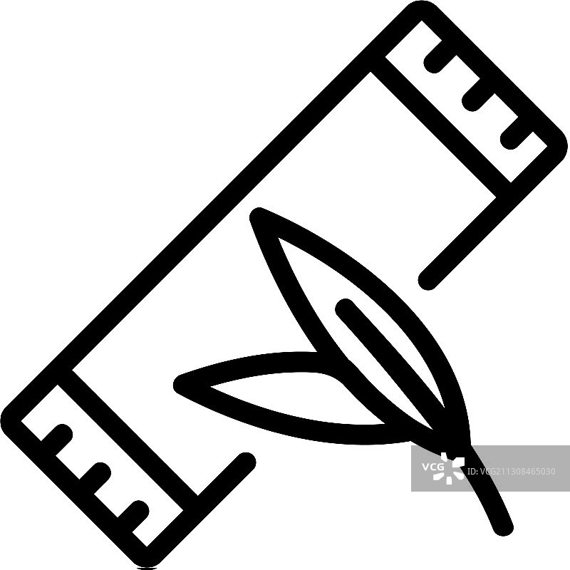 桉树泡泡糖包装图标轮廓图片素材