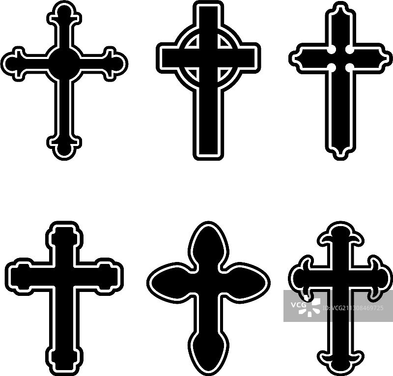 基督教宗教十字架设计图片素材