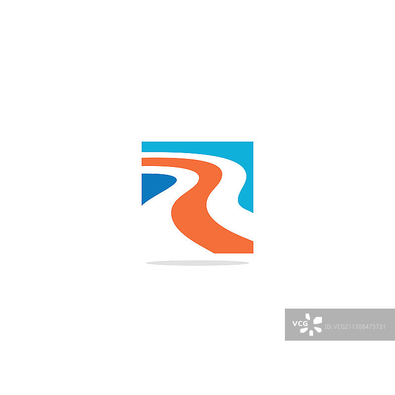 沥青路面标志图片素材