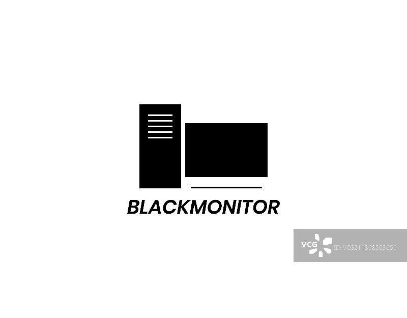 简约概念的电脑设计简约图标logo图片素材