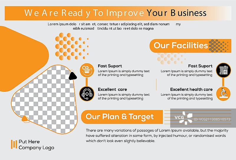 企业明信片图片素材
