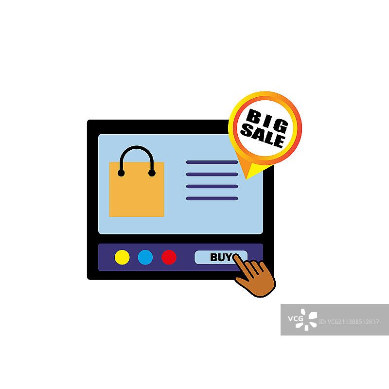 在线商店笔记本电脑桌面电脑图标图片素材