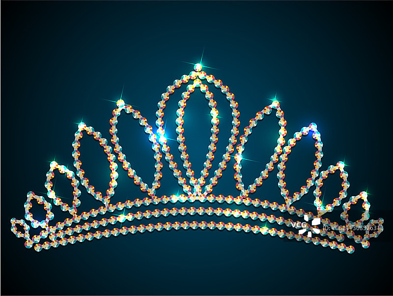 闪亮皇冠图片素材