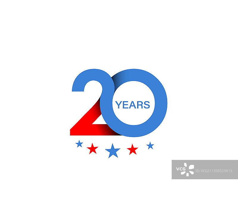 20周年纪念庆典设计图片素材