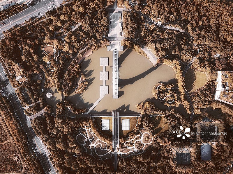 拿铁公园图片素材