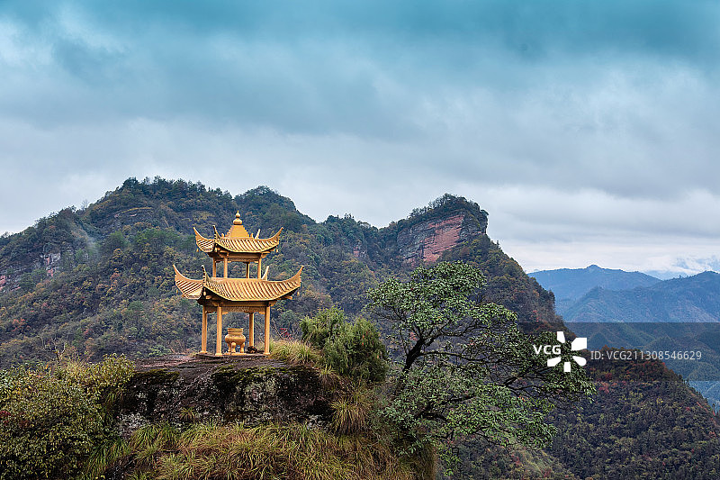 皖南齐云山风景图片素材