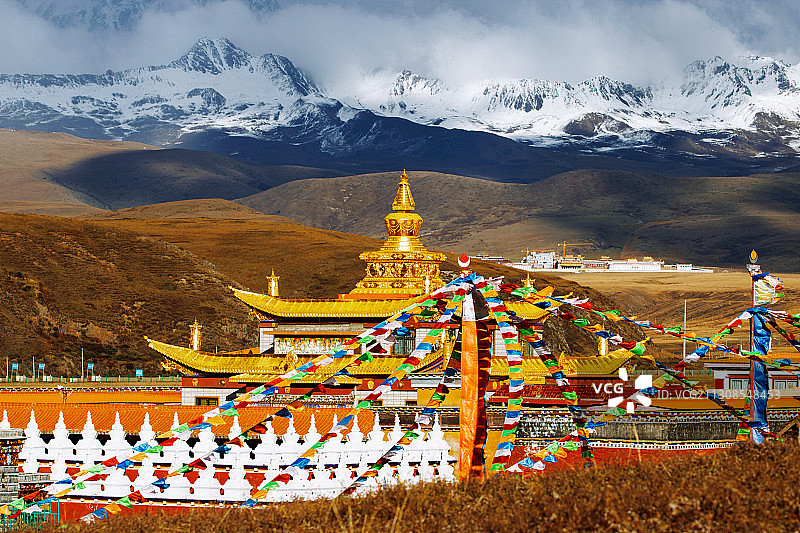 塔公寺图片素材