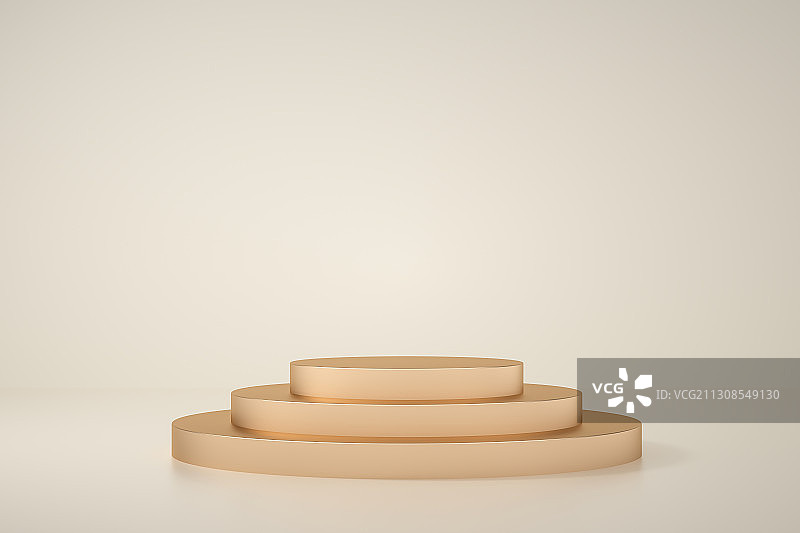 简洁电商展台背景，三维图形图片素材