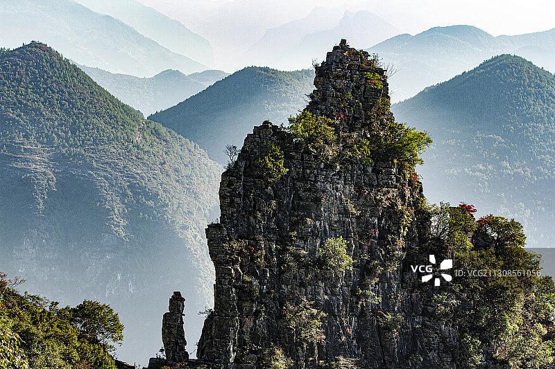 神女峰（1）图片素材