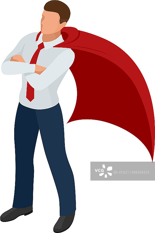 2.5D商务人士，创业启动图片素材