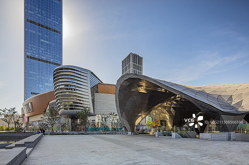 济南华润万象城外景图片素材