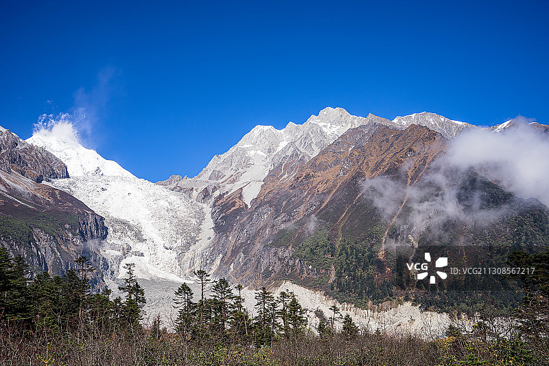 大冰瀑图片素材
