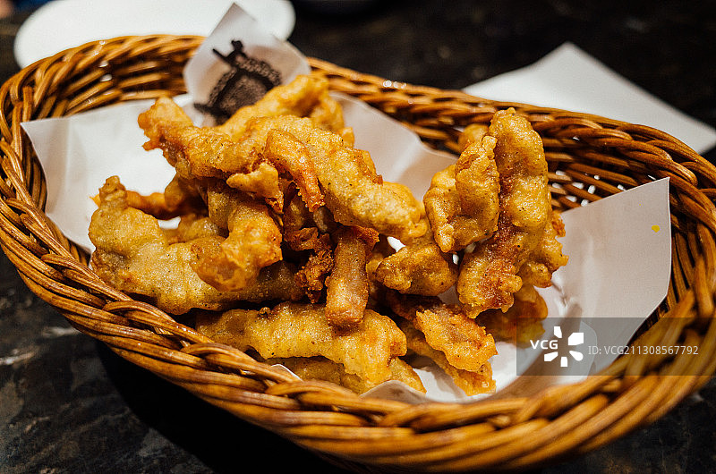 炸酥肉图片素材