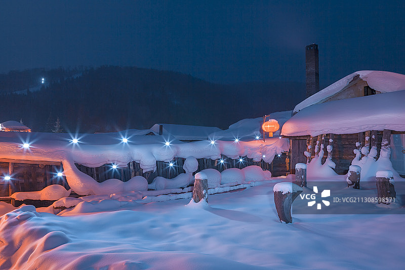 黑龙江省牡丹江市海林市长汀镇双峰林场图片素材