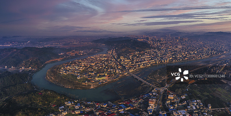 清清夫夷水，浓浓新宁情图片素材