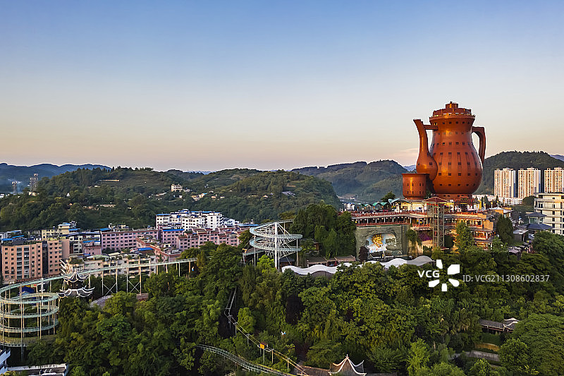 遵义湄潭天下第一壶图片素材