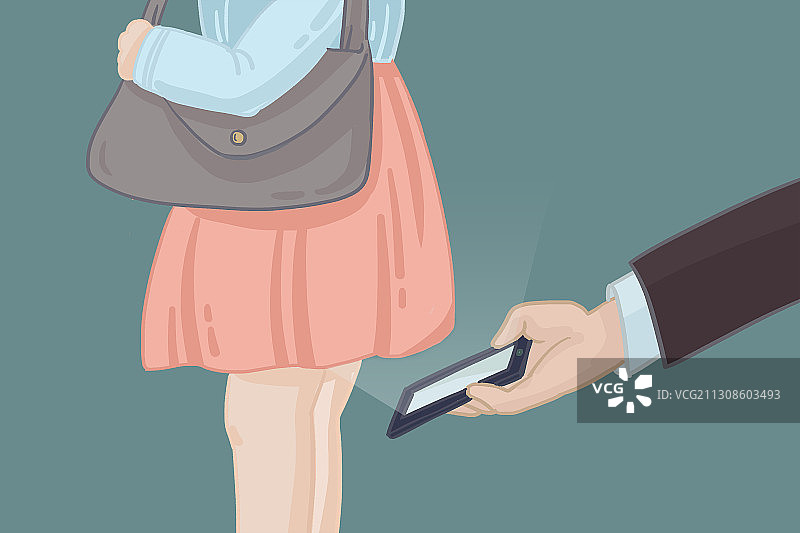 女性困境：被偷拍图片素材