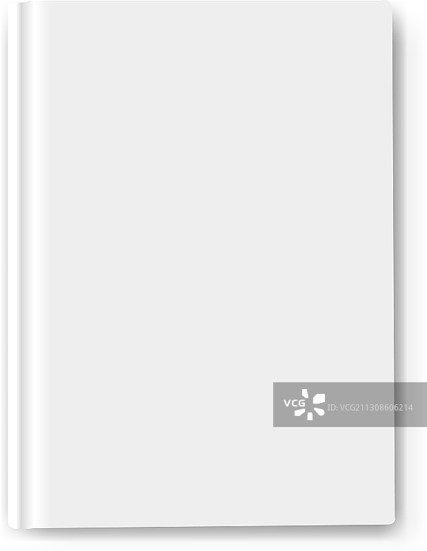 白色书籍模板模型图片素材